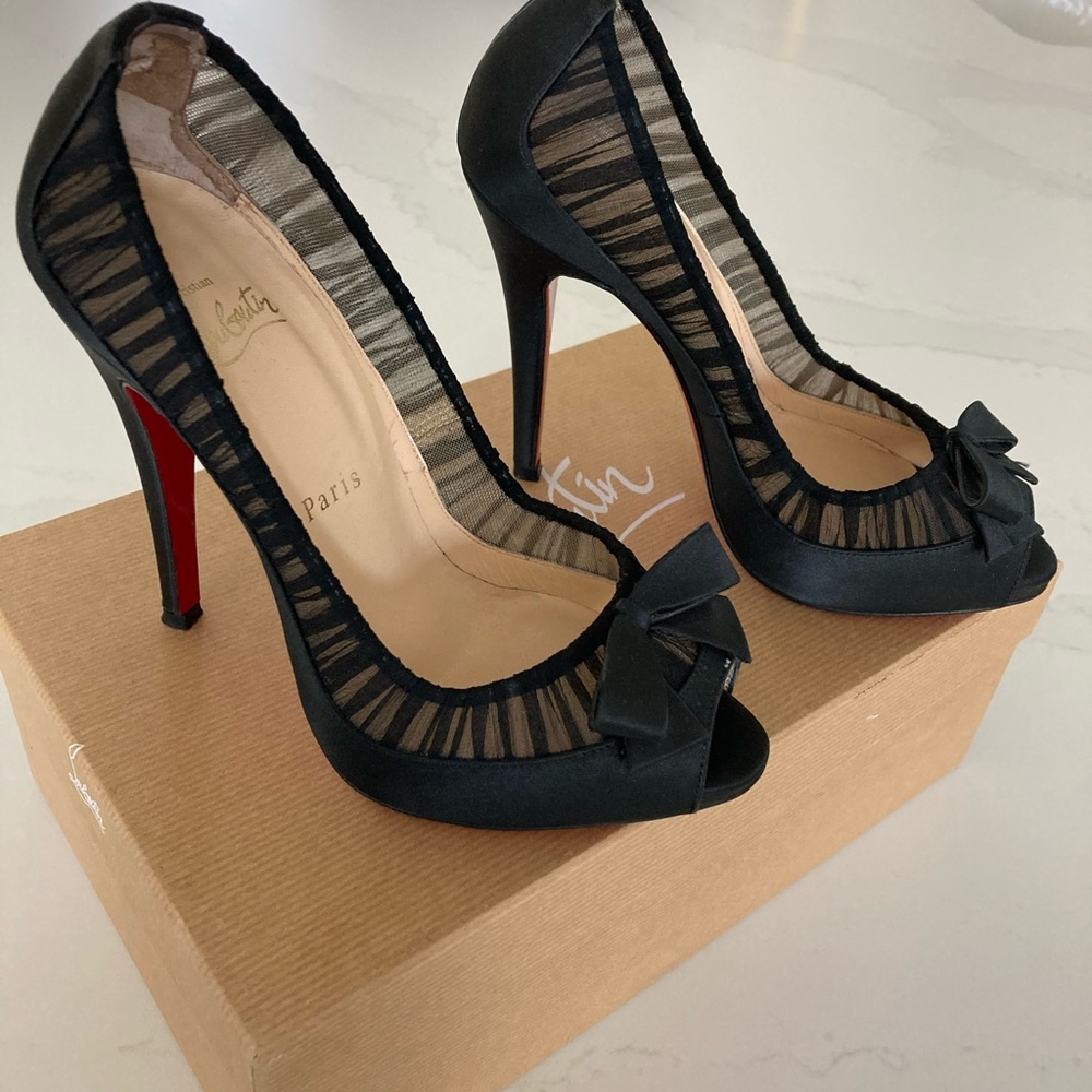 Angelique 120 crepe/satin black 36.5